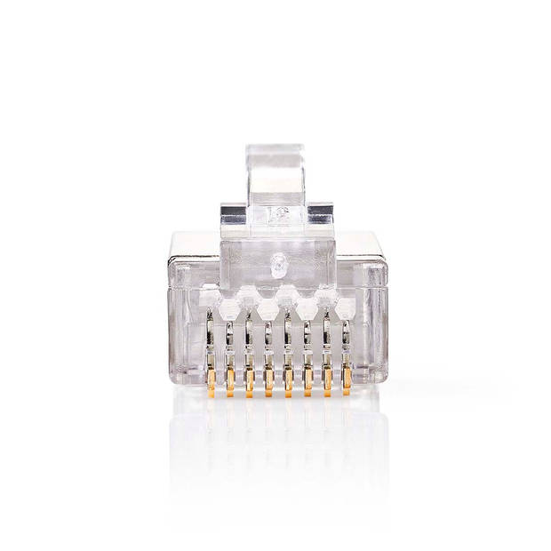 Nedis RJ45-Connector - CCGB89302ME - Transparant