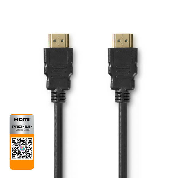 Nedis Premium High Speed ??HDMI-Kabel met Ethernet - CVGP34050BK50