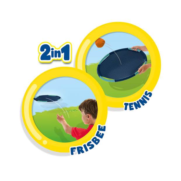 Tennis en frisbee fun