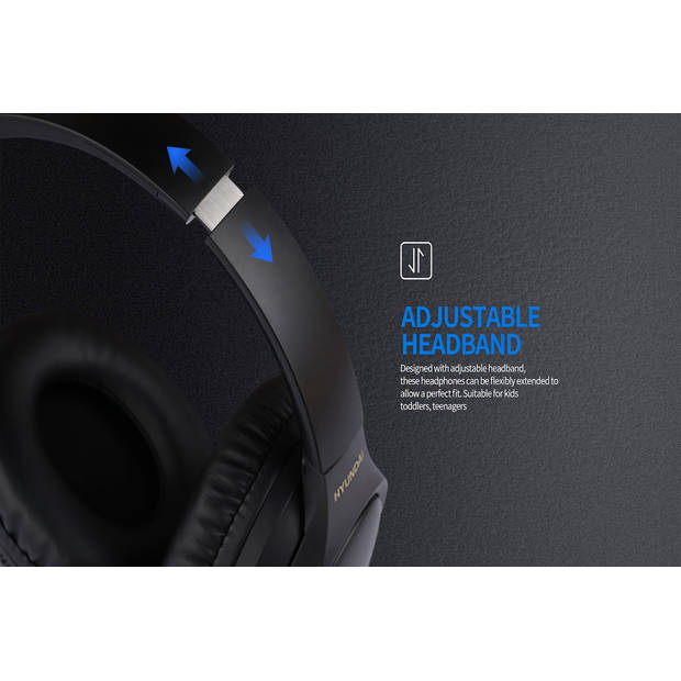 Hyundai Electronics - Koptelefoon Bravo met Active Noise Cancellation - Draadloos
