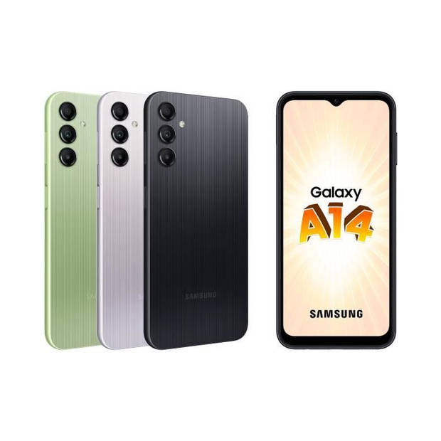 SAMSUNG Galaxy A14 - 4G - 64GB - Zwart