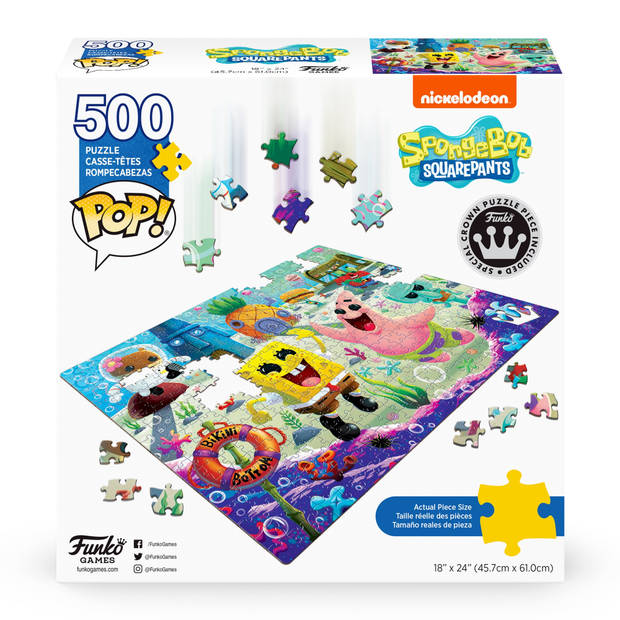 Pop Puzzels: SpongeBob SquarePants - Funko Pop