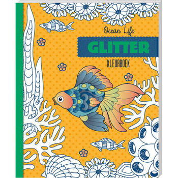 Glitter kleurboek - Ocean Life
