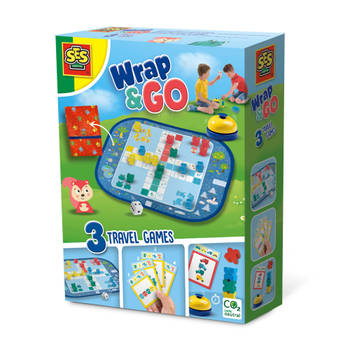 Wrap&Go reisspellen - Ludo - Kwartet - Speed blocks