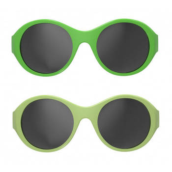 Mokki Click Change kinderzonnebril 0-2 jaar groen 2 stuks