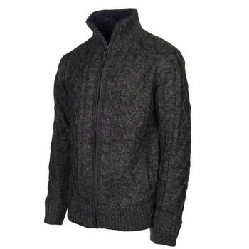 Life line Morgan 2 Morgan knit full zip heren groen maat L