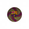 FC Barcelona Bal Star Gold - Maat 2 - Mini Voetbal