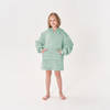 JUNIOR Oversized Hoodie voor kinderen - 50x70 cm - Hoodie & deken in één - met capuchon - Jadeite - groen