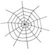 Horror decoratie spinnenweb groot 150 cm - Feestdecoratievoorwerp