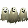 Funny Halloween 3x LED verlichte spoken - voor buiten in de tuin - op batterijen - 160 x 43 cm - Feestdecoratievoorwerp