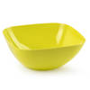 Plasticforte Serveerschaal/saladeschaal - D28 x H11 cm - kunststof - groen - 4800 ml - Serveerschalen
