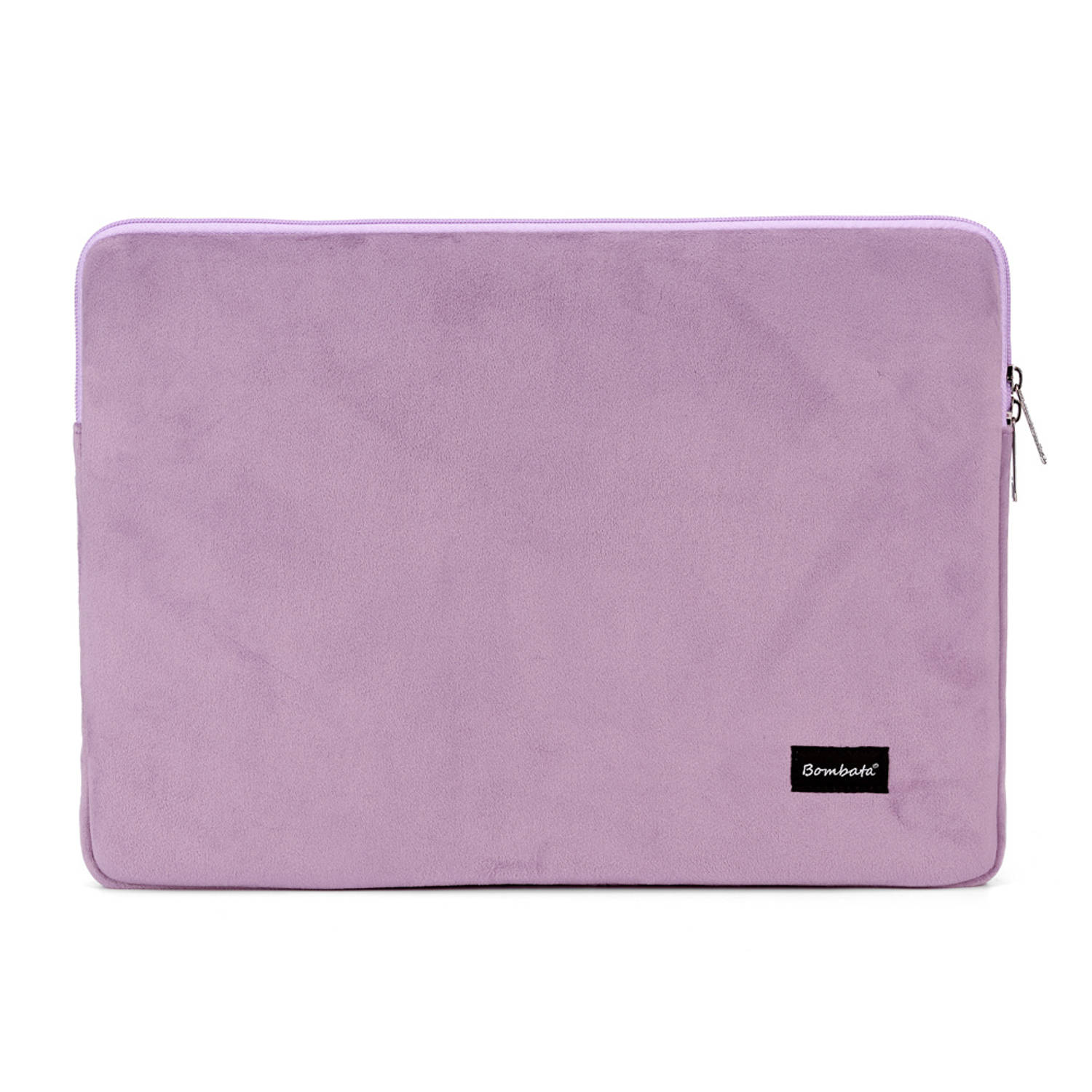 Bombata Universele Velvet Laptophoes Sleeve 15.6 inch-16 inch Lila Paars