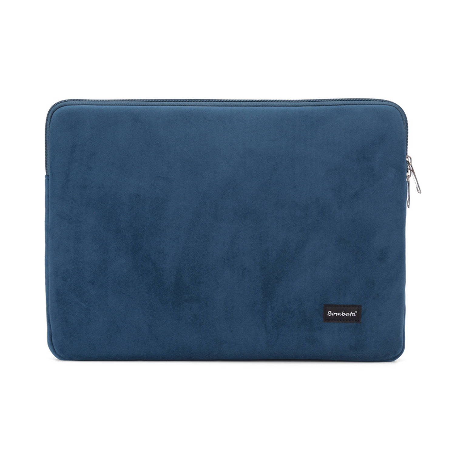 Bombata Universele Velvet Laptophoes Sleeve 13 inch-14 inch Jeans Blauw