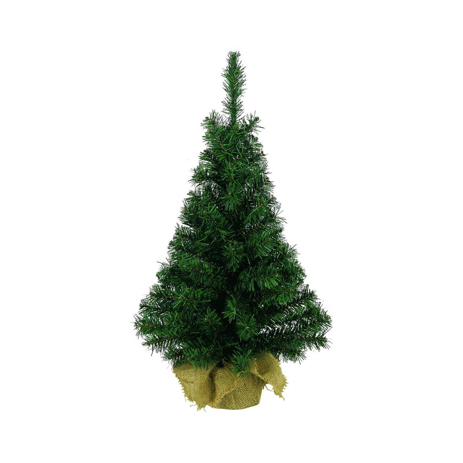 1 stuk Mini kerstboom tafelboom Imperial miniboom h45 cm groen