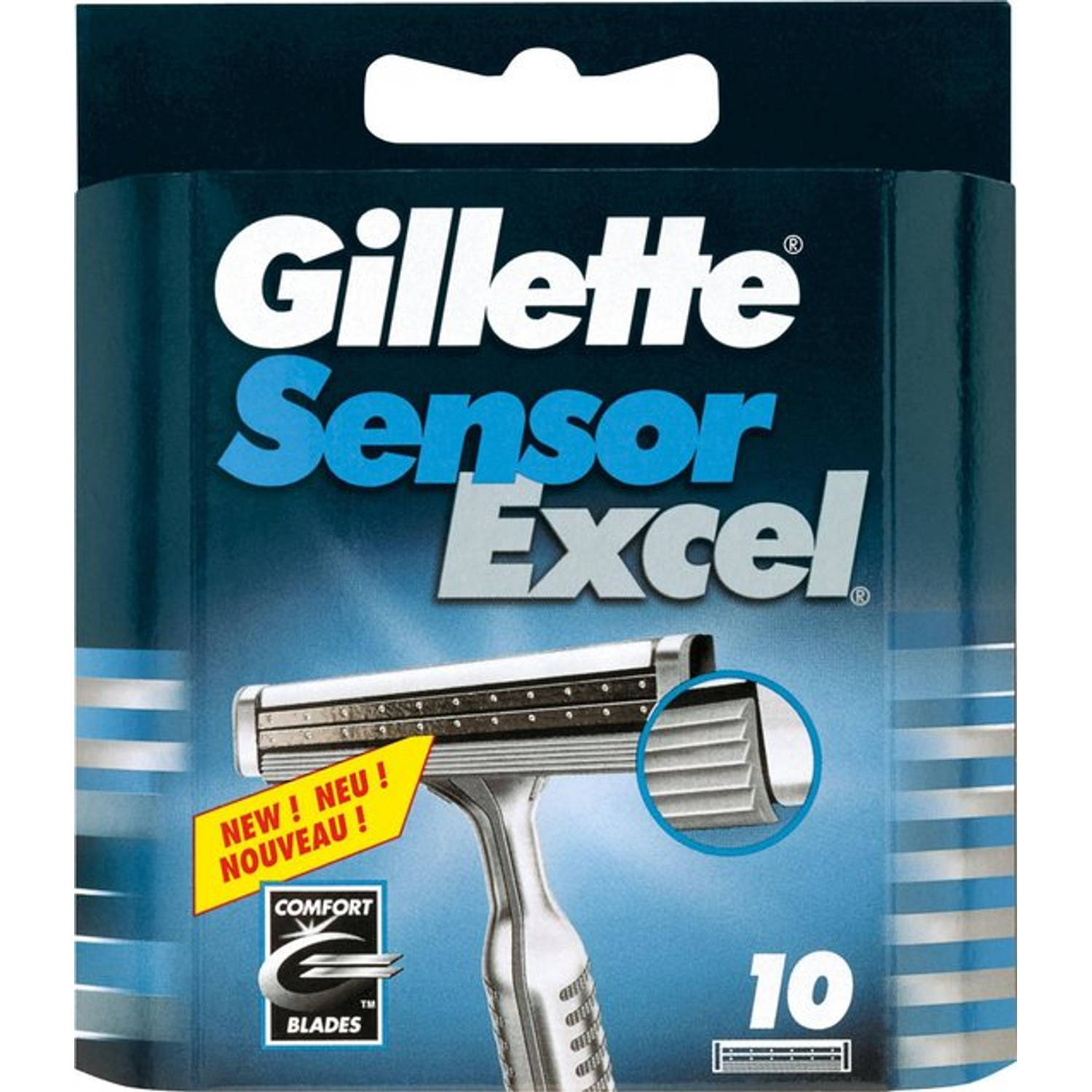 Gillette Sensor Excel Scheermesjes 10stuks