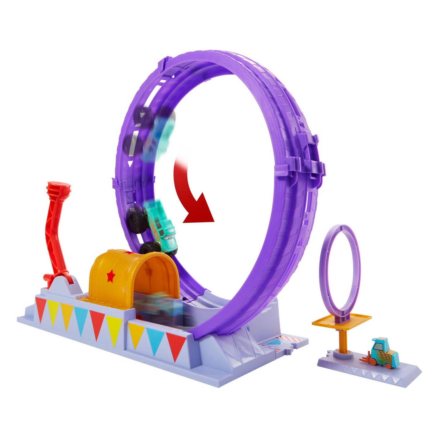 Mattel - 16 delig Pixar Cars Circus Speelset