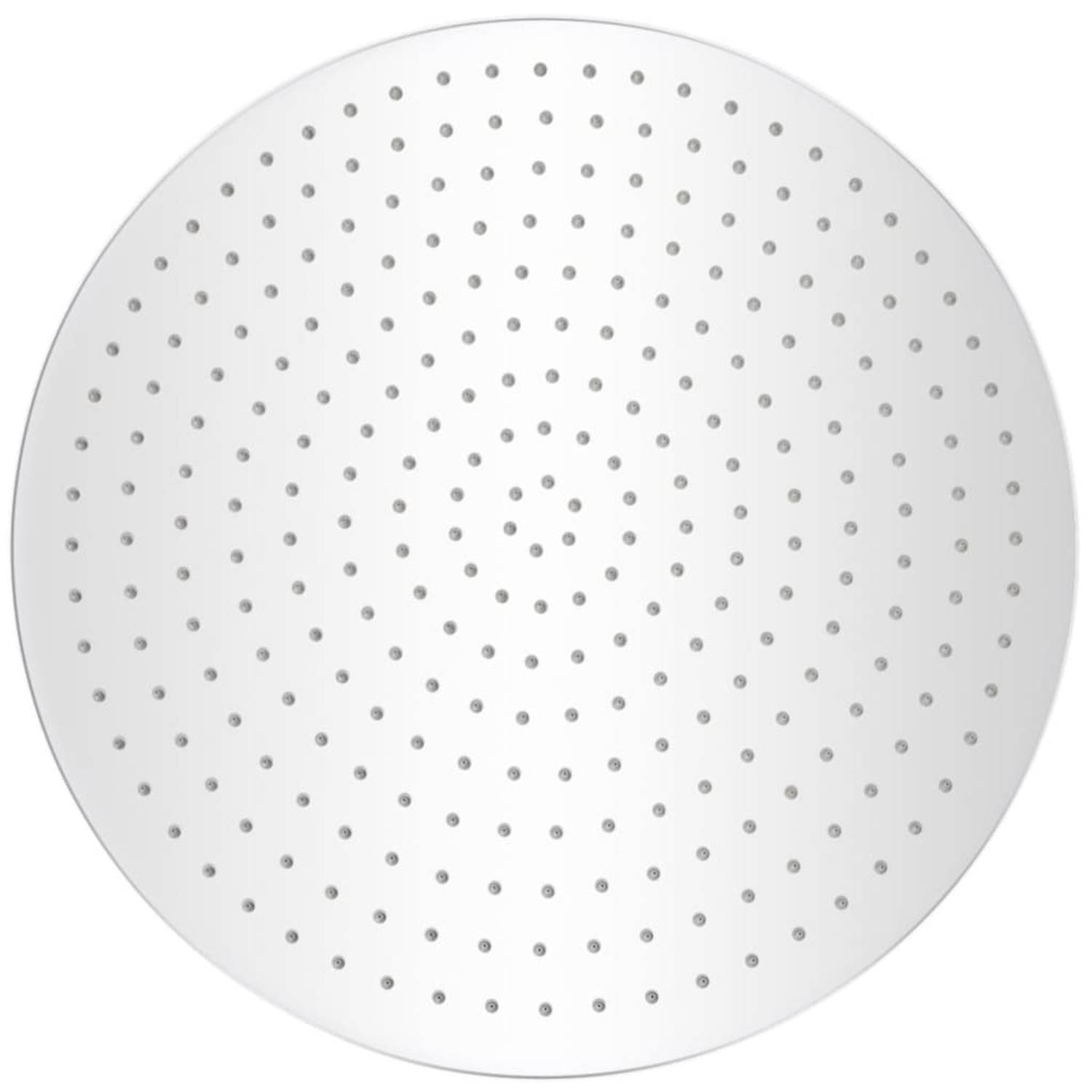 The Living Store Douchekop Anti-kalksproeiers - 50 cm - Rond - 288 sproeigaten