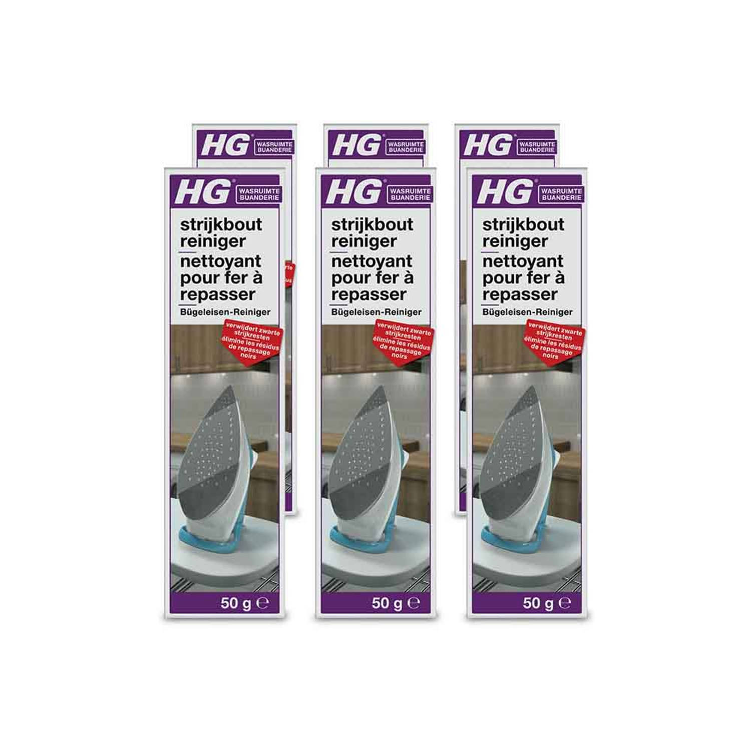 HG strijkboutreiniger - 6 stuks