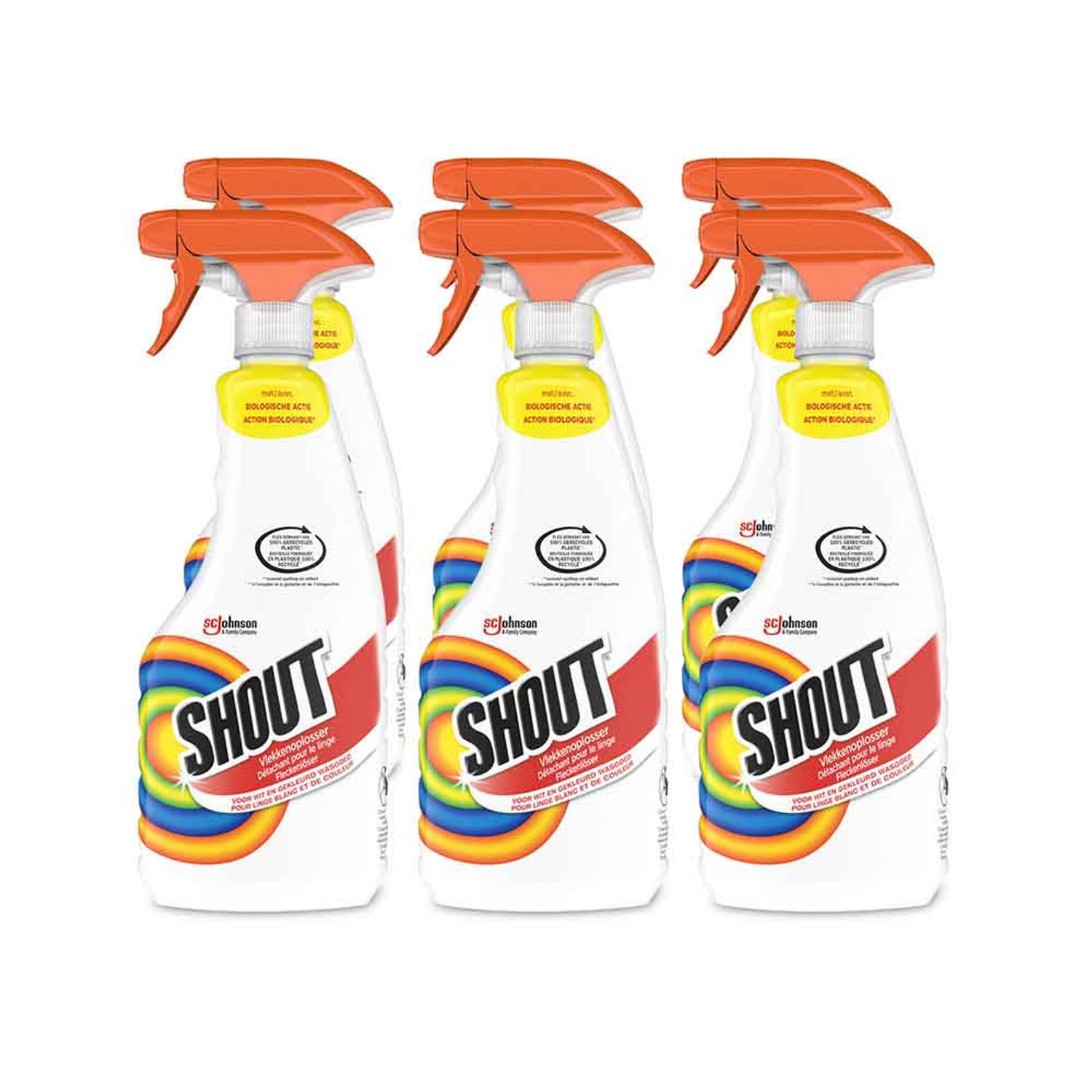 Shout Spray 500ml - 6 stuks