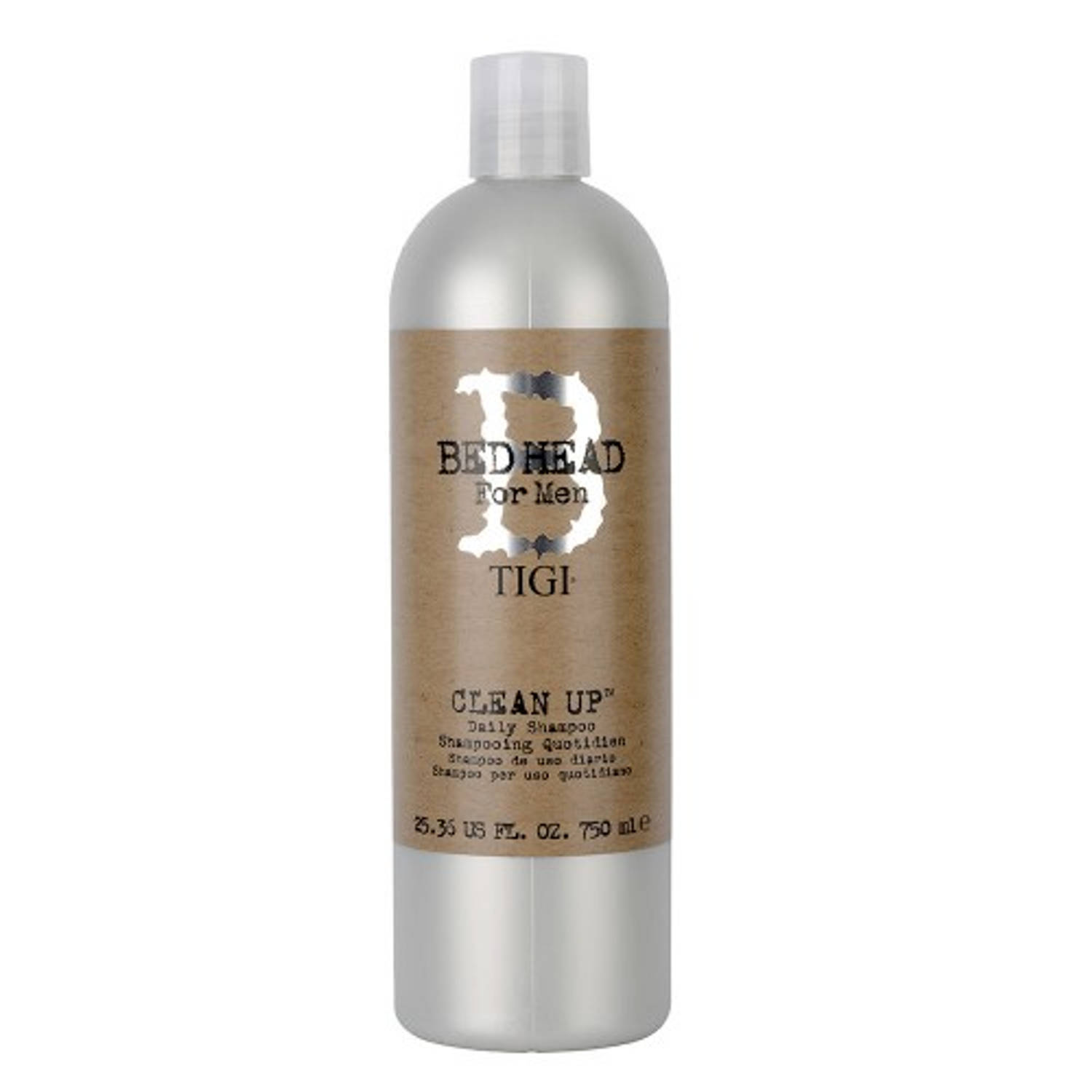 Bed Head For Men Clean Up Daily Shampoo mannenhaar shampoo 750ml