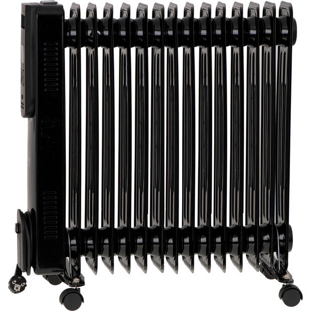 Camry CR 7820 – Olie Radiator 15 - ribs incl. afstandsbediening – zwart