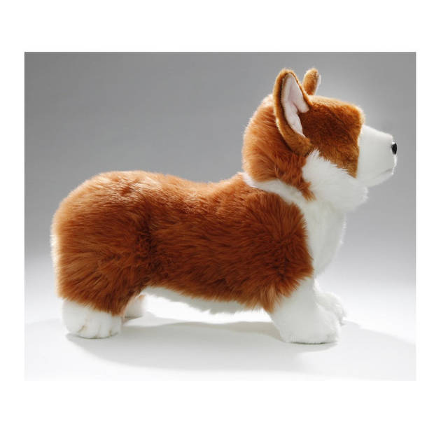 Pluche Corgi hond knuffeldier 35 cm - Knuffel huisdieren