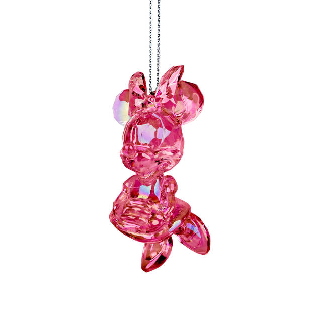 Kurt S. Adler - Ornament acryl minnie l8cm roze