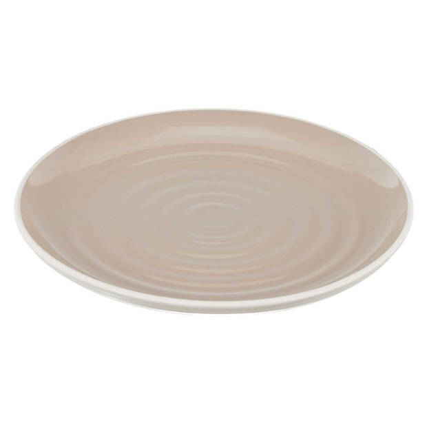 6 persoons 18-delig servies Aardewerk Bi-Color - Beige