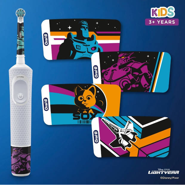 Oral-B Kids - Buzz Lightyear - Elektrische Tandenborstel - Met Reisetui