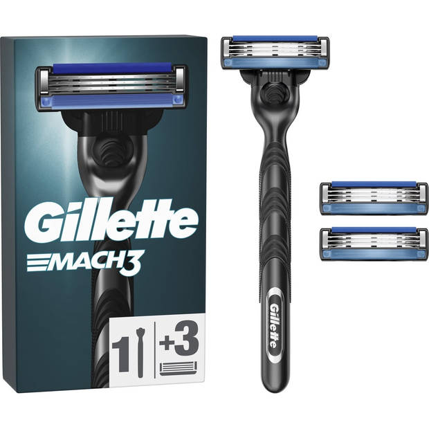 Gillette Mach3 - Scheermes en 2 Scheermesjes