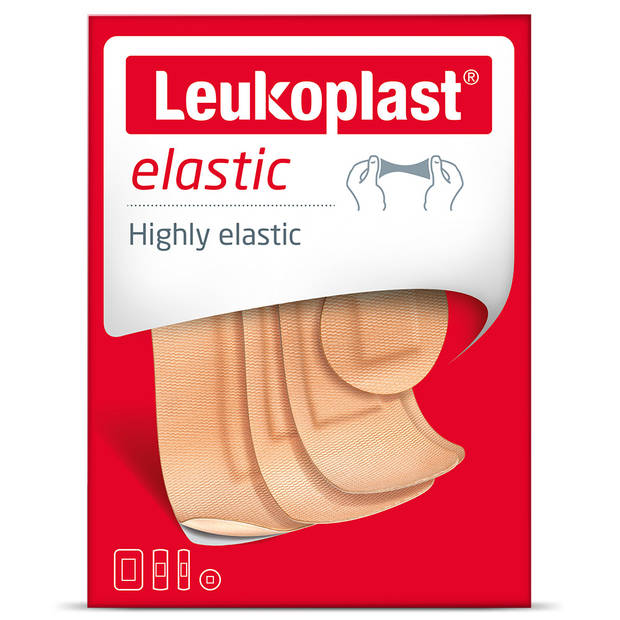 Leukoplast Elastic Assortiment Wondpleister 40ST