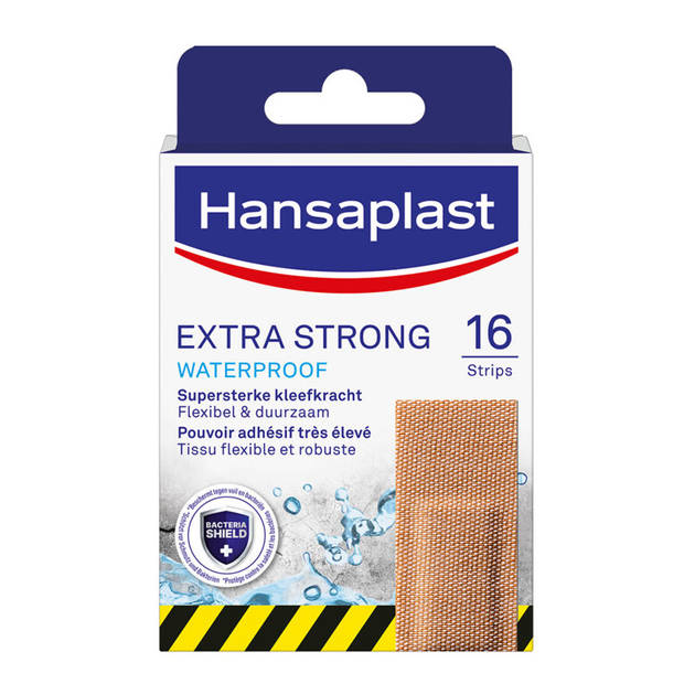 Hansaplast Pleisters Extra Strong Waterproof Strips 16ST