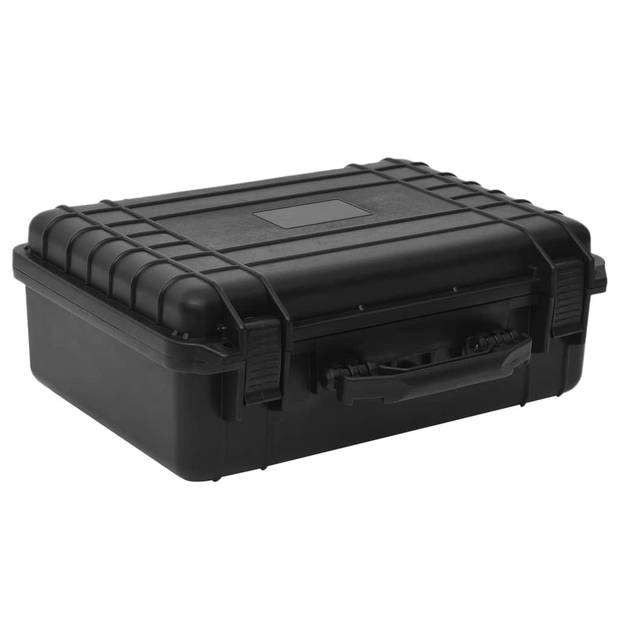 The Living Store Flightcase - Beschermende koffer - 47x36x18 cm - Zwart