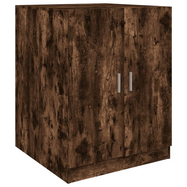 The Living Store Badkaast - Gerookt eiken - 71 x 71.5 x 91.5 cm - Inclusief montagematerialen