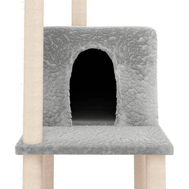 The Living Store Kattenmeubel - Alles-in-één - 73x47.5x144.5 cm - Crème