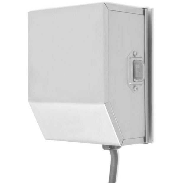 The Living Store Netvoeding Motor Draaispit - 110 x 74 x 130 mm - RVS - 220-240 V - 4 W