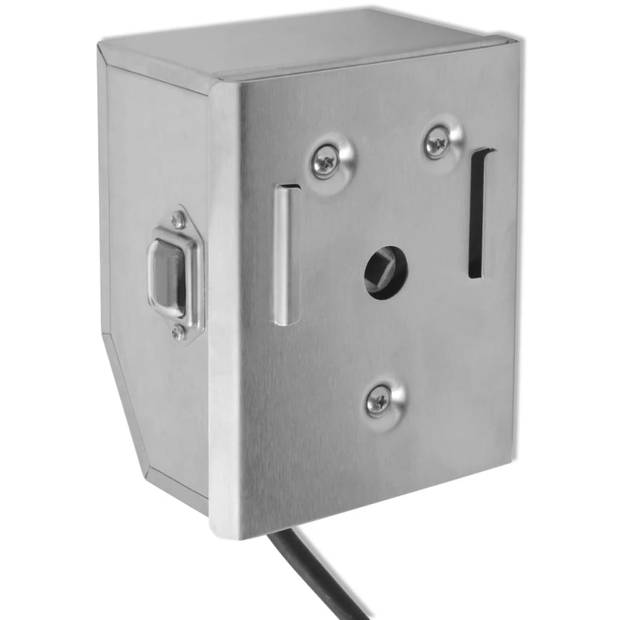 The Living Store Netvoeding Motor Draaispit - 110 x 74 x 130 mm - RVS - 220-240 V - 4 W