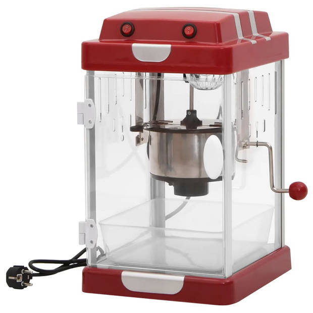 The Living Store Popcornmaker - Stijlvol ontwerp - 10 koppen per keer - Verwijderbaar dienblad - 70g houder - 310W