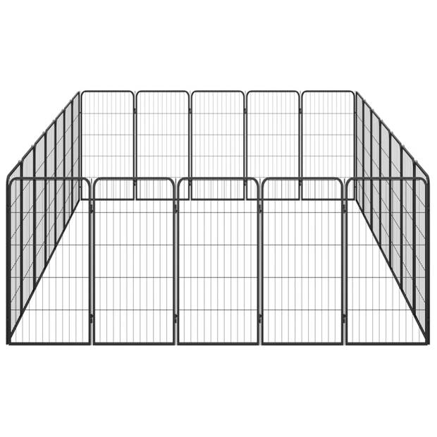 The Living Store Hondenkennel - 350x250x100 cm - Gepoedercoat staal - veilig en stevig
