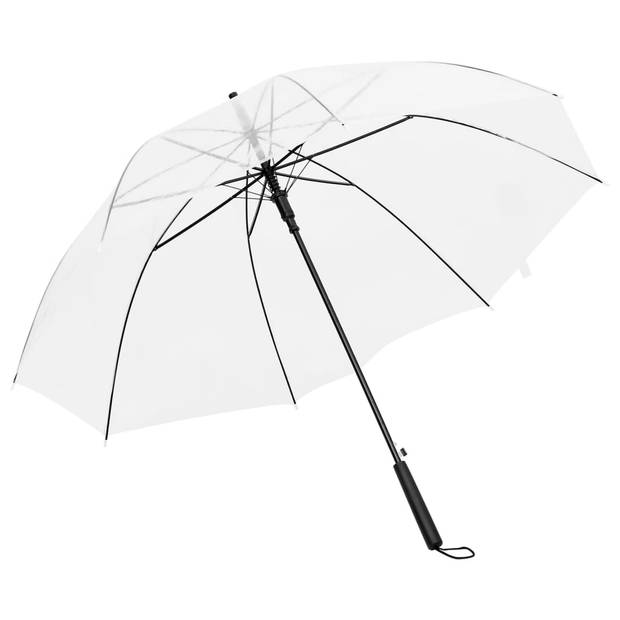 The Living Store transparante POE paraplu - 100 cm diameter - lichtgewicht en stevig