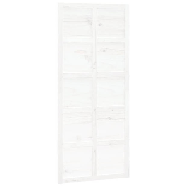 The Living Store Schuifdeur Massief Grenenhout - 90 x 1.8 x 214 cm - Ruimtebesparend modern interieur