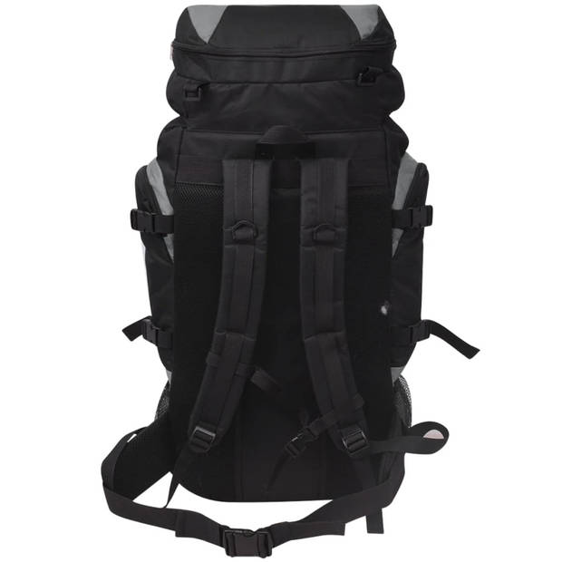 The Living Store XXL Rugzak - 75L - Zwart/Grijs