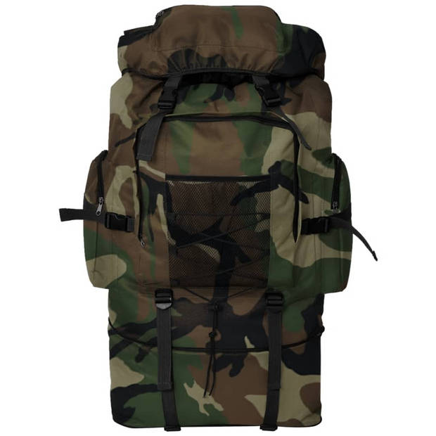 vidaXL Rugzak legerstijl XXL 100 L camouflage