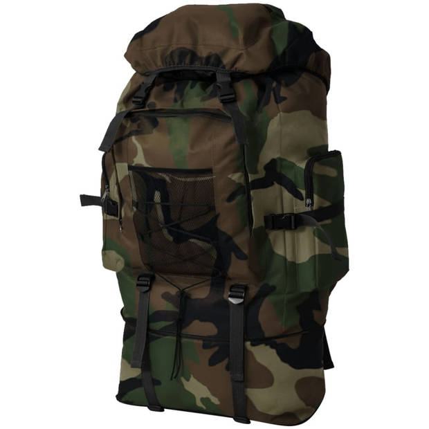 The Living Store legerstijl rugzak - 100L - camouflage - waterafstotend