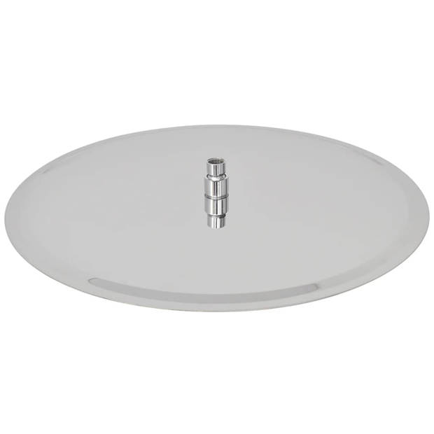 The Living Store Douchekop Anti-kalksproeiers - 50 cm - Rond - 288 sproeigaten