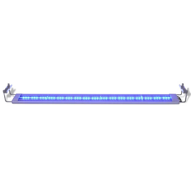 The Living Store Aquariumverlichting - 100-110 cm - 153 LED - Blauw en wit licht - Milieuvriendelijk
