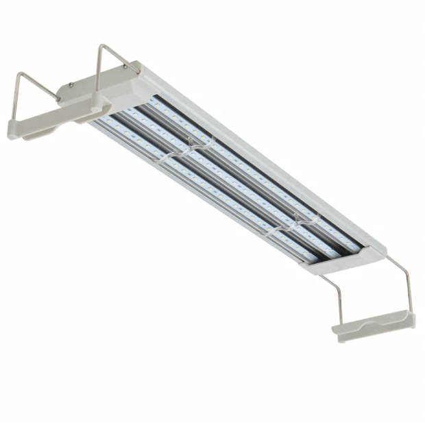 The Living Store Aquariumlamp - LED - 50-60 cm - blauw en wit - energiezuinig - aluminiumlegering