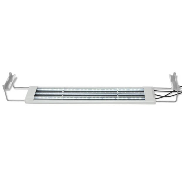 The Living Store Aquariumlamp - LED - 50-60 cm - blauw en wit - energiezuinig - aluminiumlegering