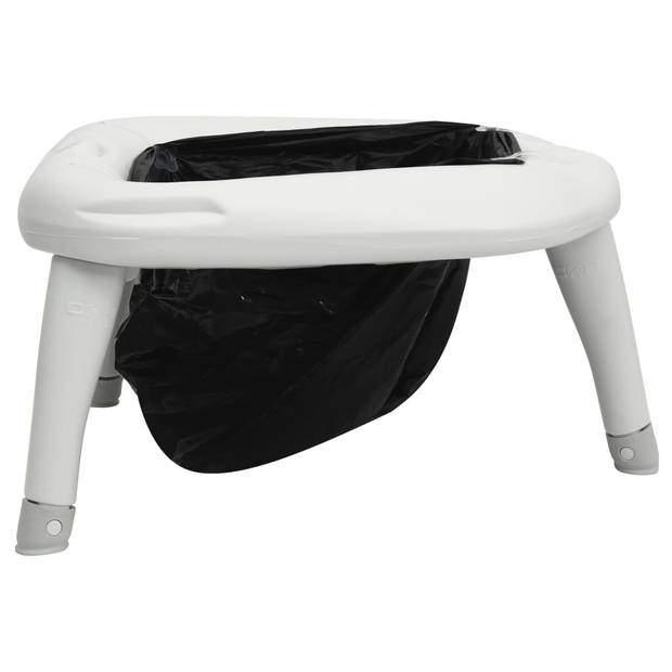 The Living Store Toilet - Inklapbaar - Kampeertoilet - 48x36x28 cm - 200 kg draagvermogen