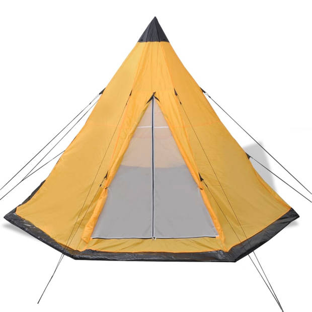 The Living Store Tipi Tent - 365 x 365 x 250 cm - Geel